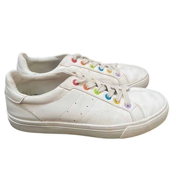 Pull&Bear Shoes - Sesame Street | White / Rainbow | Sneakers | Size: 8